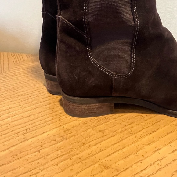 Cole Haan Nike Air chocolate suede pull on boot size 8B - Picture 4 of 8